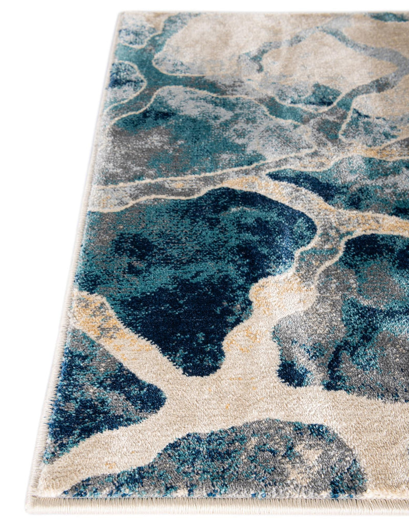 Celestial Haven Collection Area Rug -  Galaxy Rectangle Navy Blue  lifestyle 13