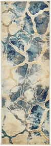 Celestial Haven Collection Area Rug -  Galaxy Runner Navy Blue  lifestyle 25