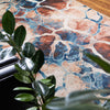 Celestial Haven Collection Area Rug -  Galaxy Rectangle Brick Red  lifestyle 12