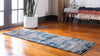 Celestial Haven Collection Area Rug -  Comet Runner Navy Blue  lifestyle 41