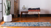 Celestial Haven Collection Area Rug -  Comet Runner Navy Blue  lifestyle 47