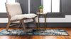 Celestial Haven Collection Area Rug -  Celestia Runner Navy Blue  lifestyle 17