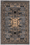 Tabriz Tapestries Collection Area Rug - Azerbaijan (Gray) Rectangle Gray Main