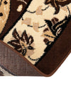 Tabriz Tapestry Collection Area Rug - Sahand (Brown) Round Brown  lifestyle 32