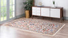 Tabriz Tapestry Collection Area Rug - Sahand (Cream) Rectangle Cream  lifestyle 3
