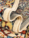 Tabriz Tapestry Collection Area Rug - Sahand (Cream) Round Cream  lifestyle 30