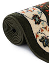 Tabriz Tapestry Collection Area Rug - Sahand (Green) Rectangle Green  lifestyle 12