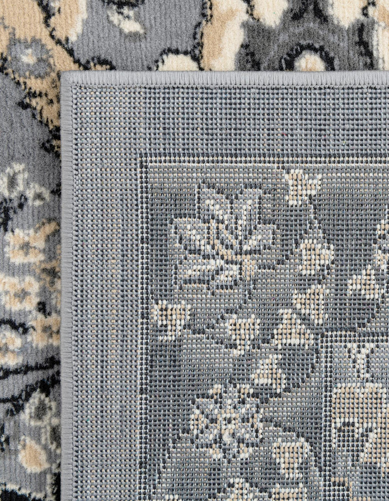 Tabriz Tapestry Collection Area Rug - Sahand (Dark Gray) Rectangle Dark Gray  lifestyle 17