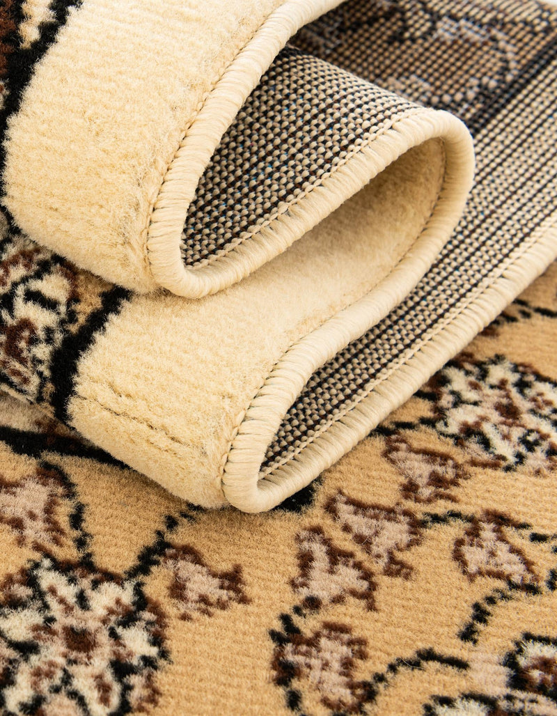 Tabriz Tapestry Collection Area Rug - Sahand (Ivory) Rectangle Ivory  lifestyle 6