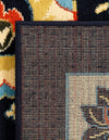 Tabriz Tapestry Collection Area Rug - Sahand (Navy Blue) Rectangle Navy Blue  lifestyle 10