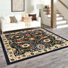 Tabriz Tapestry Collection Area Rug - Sahand (Navy Blue) Square Navy Blue  lifestyle 34