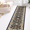 Tabriz Tapestry Collection Area Rug - Sahand (Navy Blue) Runner Navy Blue  lifestyle 41