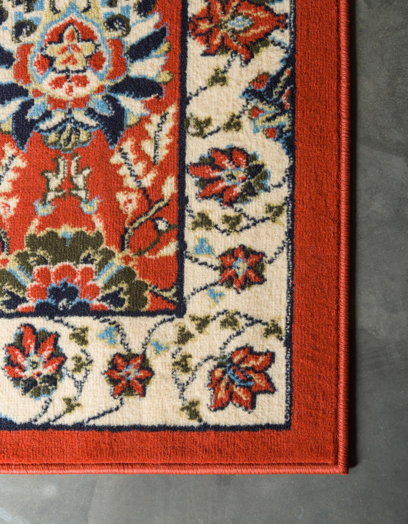 Tabriz Tapestry Collection Area Rug - Sahand (Terracotta) Rectangle Terracotta  lifestyle 8