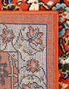 Tabriz Tapestry Collection Area Rug - Sahand (Terracotta) Rectangle Terracotta  lifestyle 15