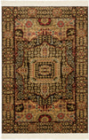 Ottoman Elegance Collection Area Rug - Sultan Rectangle Brown  lifestyle 2