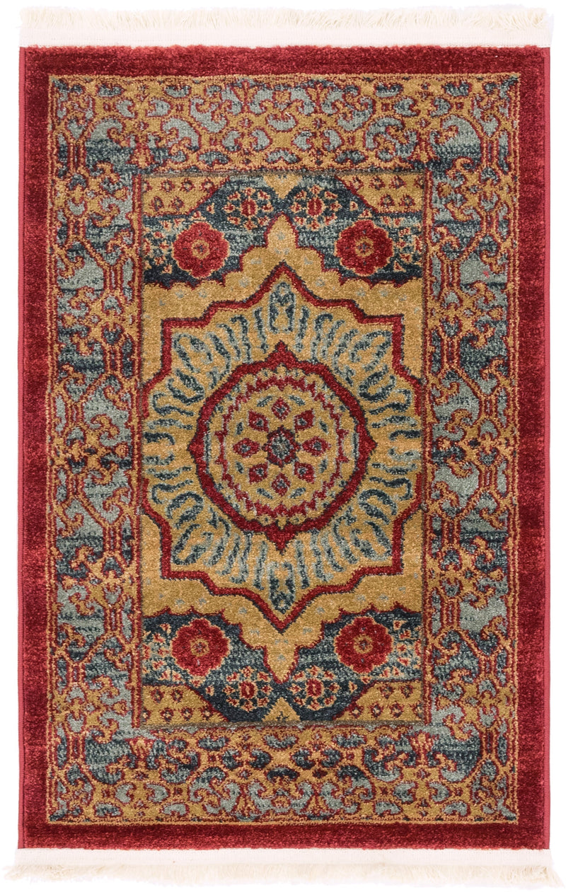 Ottoman Elegance Collection Area Rug -  Cappadocia Rectangle Navy Blue  lifestyle 5