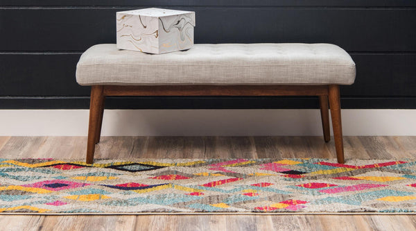 Sedona Vista Collection Area Rug -  Pricklypear Runner Multi  lifestyle 31