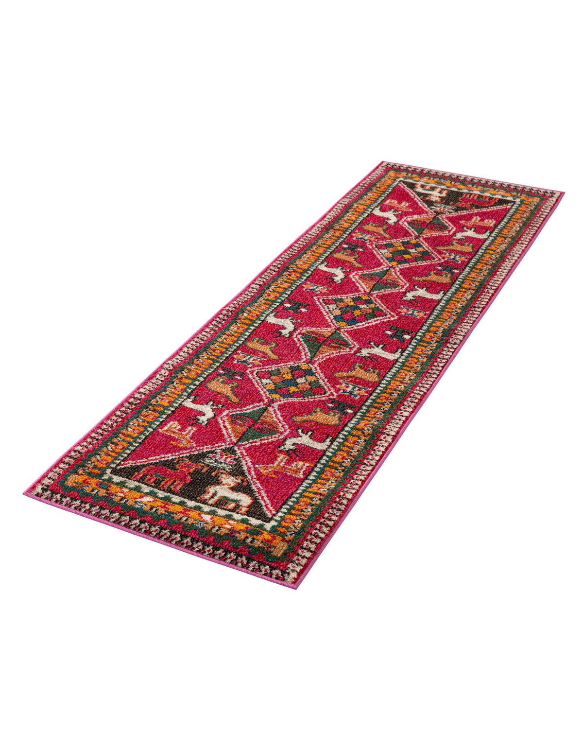 Sedona Vista Collection Area Rug -  Nolina Runner Pink  lifestyle 25