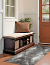 Riviera Elegance Collection Area Rug -  Nice Runner Dark Gray  lifestyle 5
