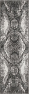 Riviera Elegance Collection Area Rug -  Nice Runner Dark Gray Main