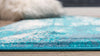 Riviera Elegance Collection Area Rug -  Nice Runner Turquoise  lifestyle 3