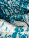 Riviera Elegance Collection Area Rug -  Nice Rectangle Turquoise  lifestyle 23