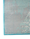 Riviera Elegance Collection Area Rug -  Nice Rectangle Turquoise  lifestyle 24