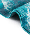 Riviera Elegance Collection Area Rug -  Nice Rectangle Turquoise  lifestyle 44