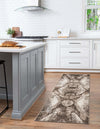 Riviera Elegance Collection Area Rug -  Nice Runner Brown  lifestyle 13