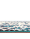 Riviera Elegance Collection Area Rug -  Eze Rectangle Turquoise  lifestyle 37