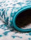 Riviera Elegance Collection Area Rug -  Eze Rectangle Turquoise  lifestyle 40