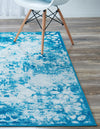 Riviera Elegance Collection Area Rug -  Vence Rectangle Turquoise  lifestyle 9