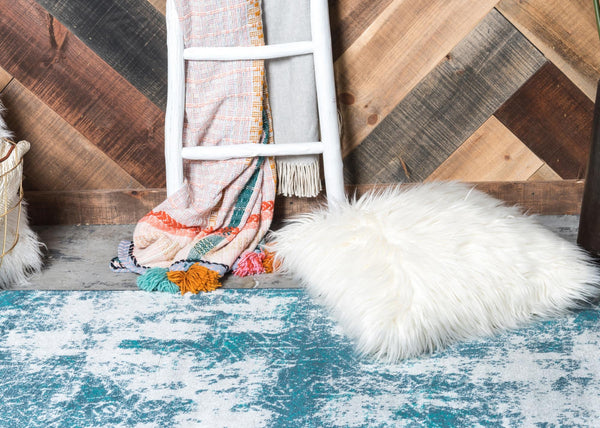 Riviera Elegance Collection Area Rug -  Grasse Runner Blue  lifestyle 41