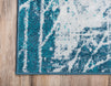 Riviera Elegance Collection Area Rug -  Grasse Runner Blue  lifestyle 7