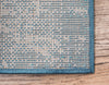 Riviera Elegance Collection Area Rug -  Grasse Runner Blue  lifestyle 8