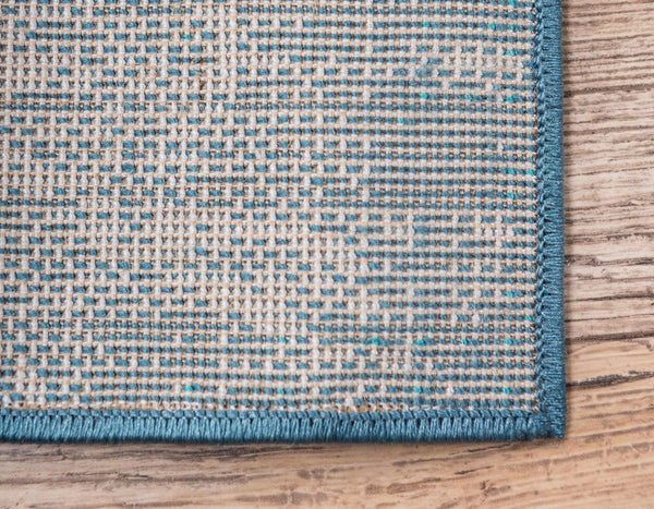 Riviera Elegance Collection Area Rug -  Grasse Runner Blue  lifestyle 8