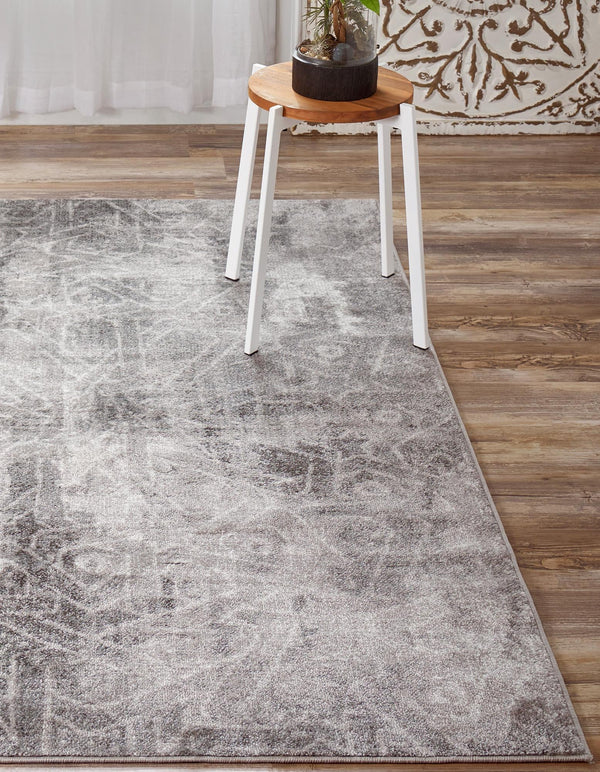 Riviera Elegance Collection Area Rug -  Grasse Rectangle Dark Gray  lifestyle 42