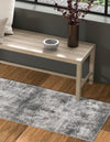 Riviera Elegance Collection Area Rug -  Grasse Runner Dark Gray  lifestyle 7
