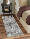 Riviera Elegance Collection Area Rug -  Grasse Runner Dark Gray  lifestyle 22