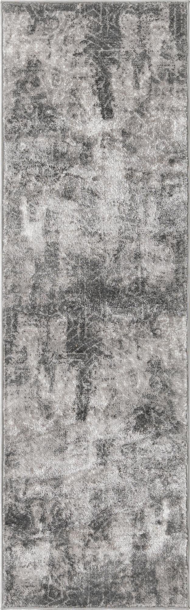 Riviera Elegance Collection Area Rug -  Grasse Runner Dark Gray Main