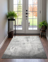 Riviera Elegance Collection Area Rug -  Grasse Rectangle Dark Gray  lifestyle 3