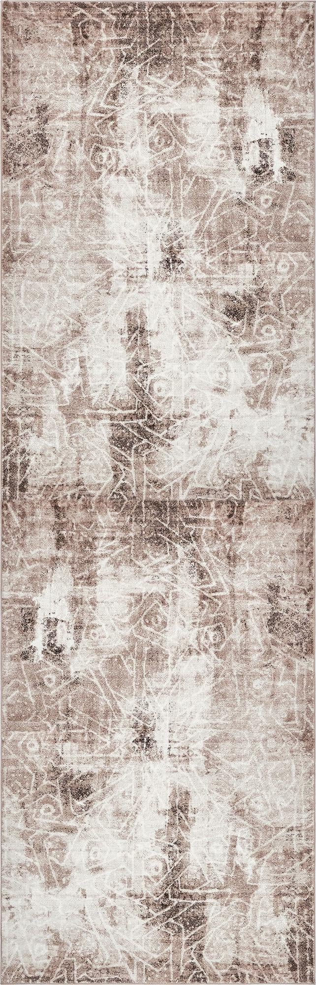Riviera Elegance Collection Area Rug -  Grasse Runner Dark Beige  lifestyle 50
