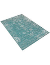 Riviera Elegance Collection Area Rug - Antibes (Turquoise) Rectangle Turquoise  lifestyle 4