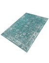 Riviera Elegance Collection Area Rug - Antibes (Turquoise) Rectangle Turquoise  lifestyle 6