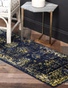 Riviera Elegance Collection Area Rug - Antibes (Navy Blue) Runner Navy Blue  lifestyle 36
