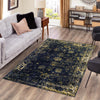 Riviera Elegance Collection Area Rug - Antibes (Navy Blue) Rectangle Navy Blue  lifestyle 27