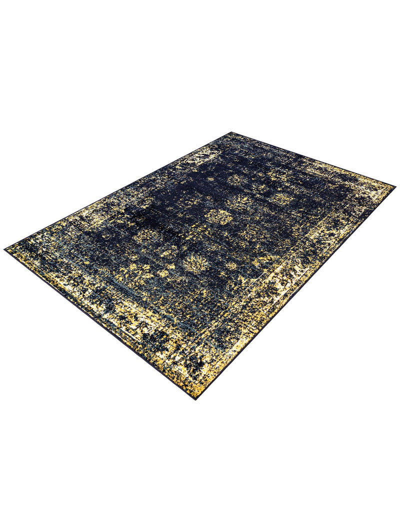 Riviera Elegance Collection Area Rug - Antibes (Navy Blue) Rectangle Navy Blue  lifestyle 10