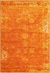 Riviera Elegance Collection Area Rug - Antibes (Orange) Rectangle Orange Main