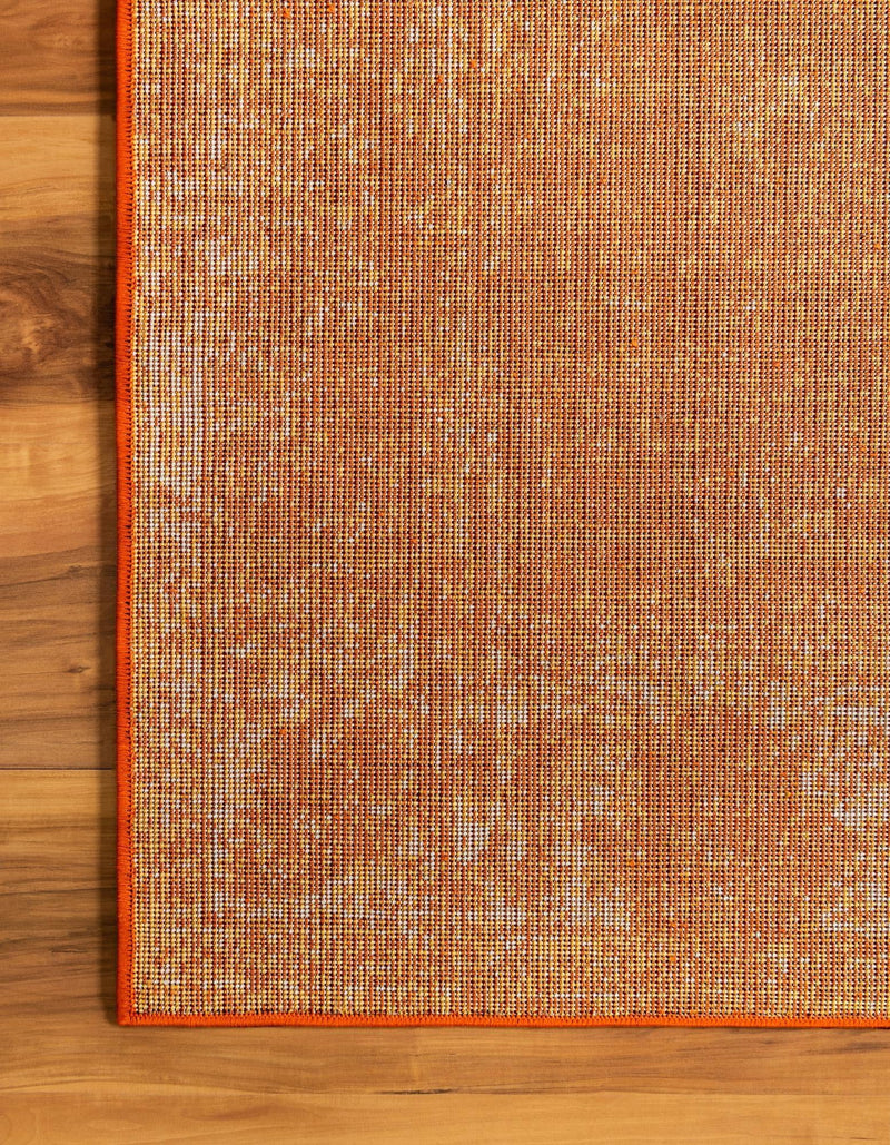 Riviera Elegance Collection Area Rug - Antibes (Orange) Rectangle Orange  lifestyle 18