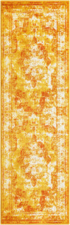Riviera Elegance Collection Area Rug -  Menton (Orange) Runner Orange Main